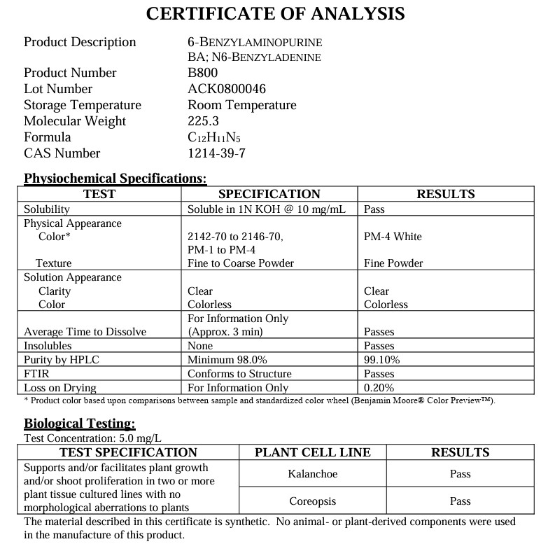 BAP 5g Phyt B800